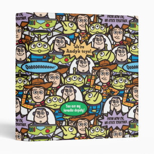 Toy Story   Cute Toy Pattern Binder
