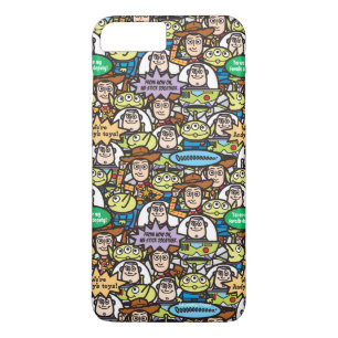 Toy Story Cute Toy Pattern iPhone 8 Plus/7 Plus Case