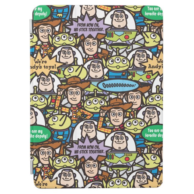 Toy Story | Cute Toy Pattern iPad Air Cover (Front)