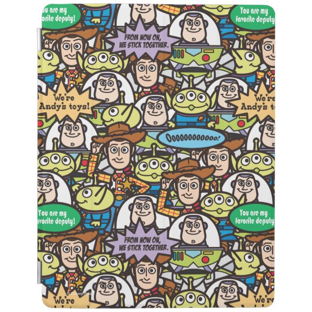 Toy Story | Cute Toy Pattern iPad Air Cover (Front)