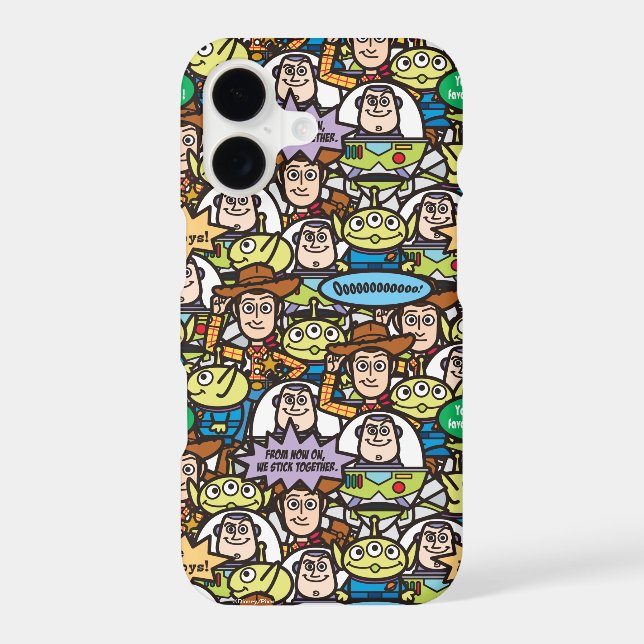 Toy Story | Cute Toy Pattern Iphone Case (Back)