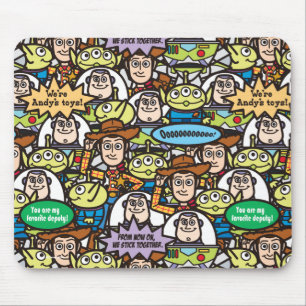 Toy Story Cute Toy Pattern Mouse Pad