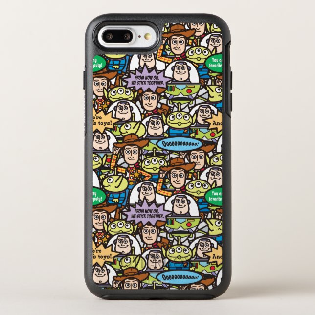 Toy Story | Cute Toy Pattern Otterbox iPhone Case (Back)