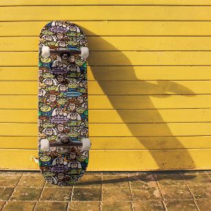 Toy Story   Cute Toy Pattern Skateboard