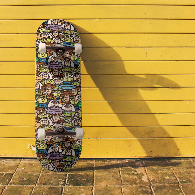 Toy Story | Cute Toy Pattern Skateboard
