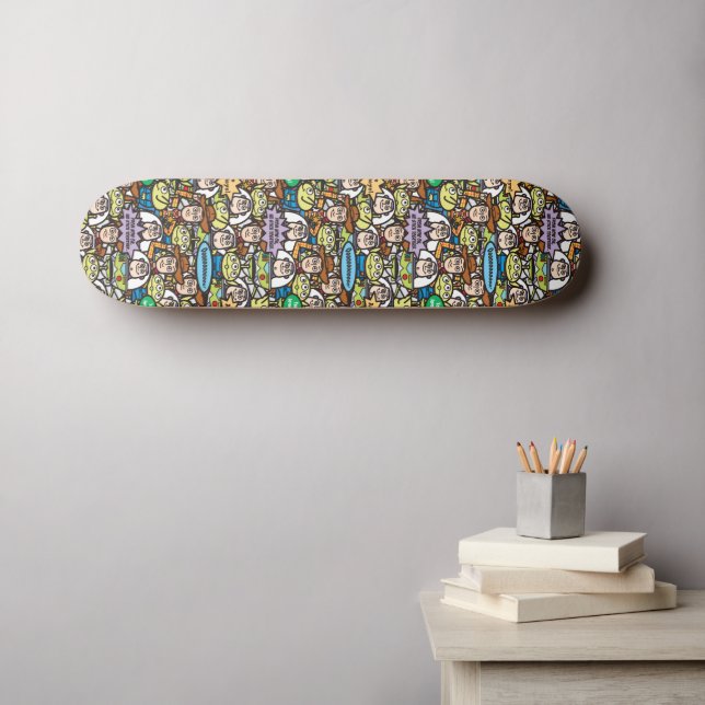Toy Story | Cute Toy Pattern Skateboard | Zazzle