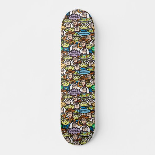 Toy Story  Cute Toy Pattern Skateboard