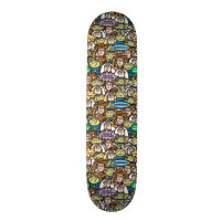 Toy Story | Cute Toy Pattern Skateboard