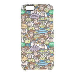Toy Story | Cute Toy Pattern Clear iPhone 6/6S Case