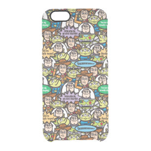 Toy Story   Cute Toy Pattern Clear iPhone 6/6S Case