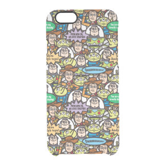 Toy Story | Cute Toy Pattern Clear iPhone 6/6S Case
