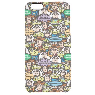 Toy Story | Cute Toy Pattern Clear iPhone 6 Plus Case