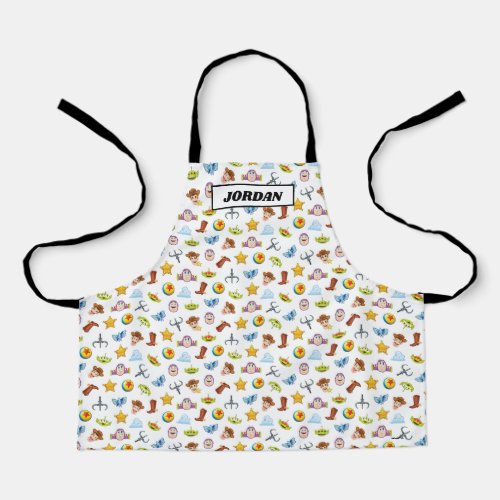 Toy Story Emoji Pattern Apron