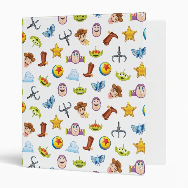 Toy Story Emoji Pattern Binder (Front/Inside)