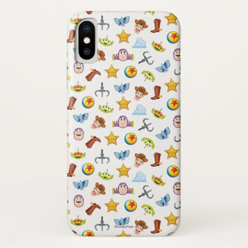 Toy Story Emoji Pattern iPhone X Case