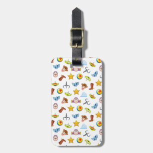 Toy Story Emoji Pattern Luggage Tag