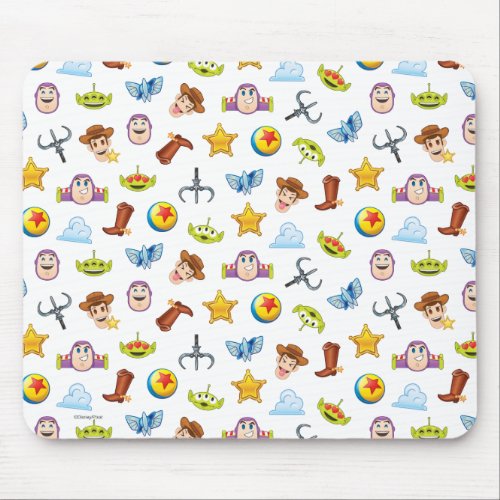 Toy Story Emoji Pattern Mouse Pad