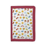 Toy Story Emoji Pattern Tri-fold Wallet