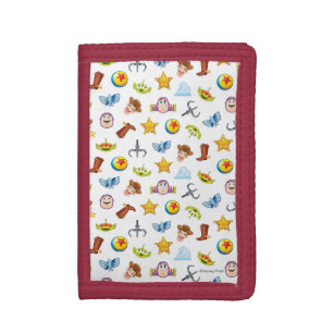 Toy Story Emoji Pattern Trifold Wallet