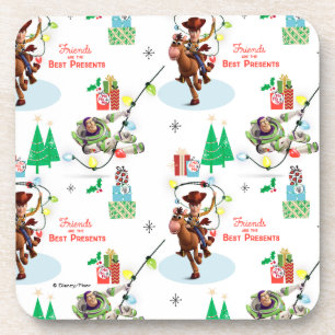 Toy Story   Friends Are The Best Presents Beverage Coaster