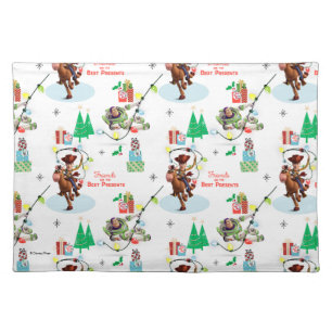 Toy Story Friends Are The Best Presents Cloth Placemat