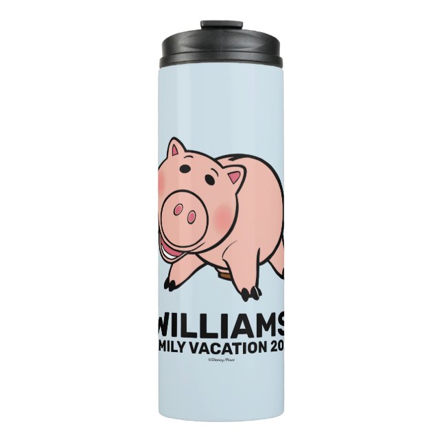 Toy Story Hamm | Family Vacation Thermal Tumbler (Front)