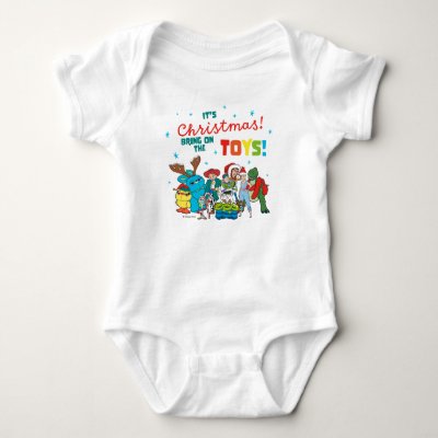 Toy Story | It&#39;s Christmas! Bring on the Toys Baby Bodysuit
