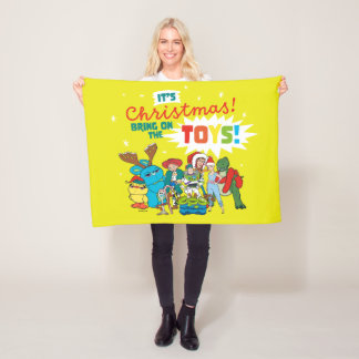 Toy Story | It's Christmas! Bring on the Toys Fleece Blanket