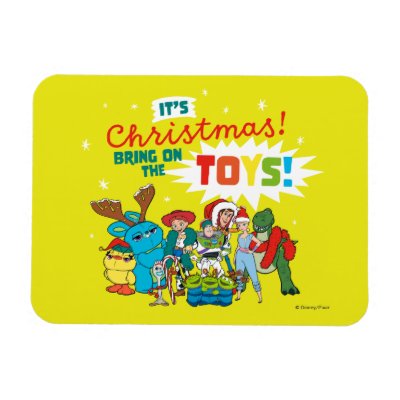Toy Story | It's Christmas! Bring on the Toys Magnet
