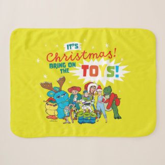 Toy Story | It's Christmas! Bring on the Toys Sherpa Blanket