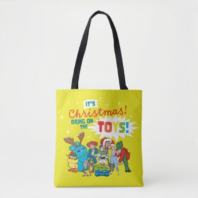 Toy Story | It&#39;s Christmas! Bring on the Toys Tote Bag