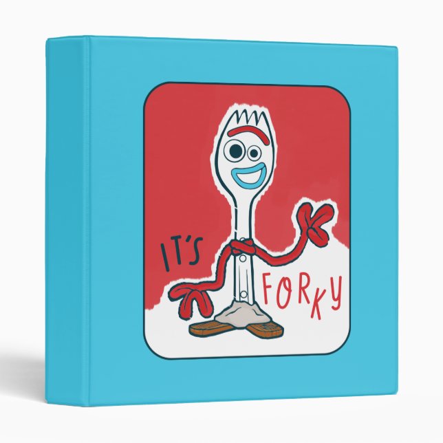Toy Story | It's Forky 3 Ring Binder (Front/Spine)