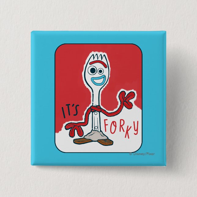 Toy Story | It's Forky Button (Front)