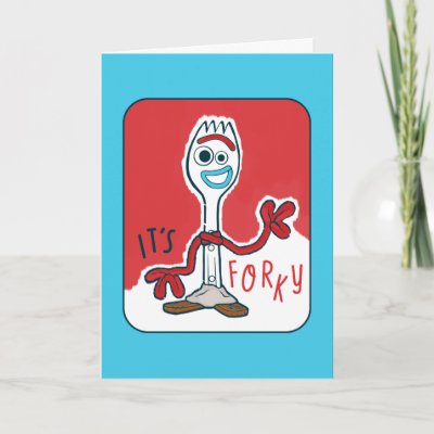 Toy Story | It's Forky Card