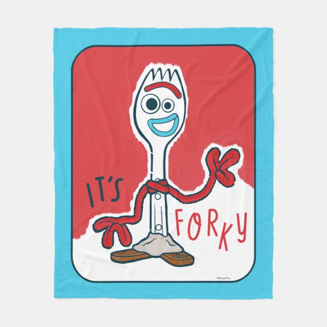 Toy Story | It's Forky Fleece Blanket (Front)