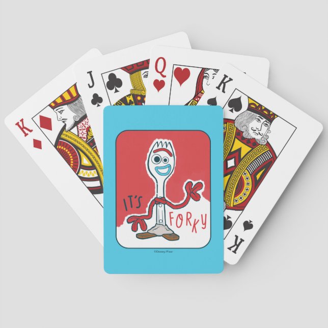 Toy Story | It's Forky Playing Cards (Back)