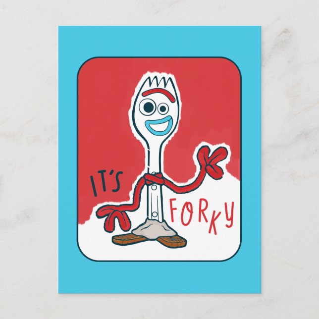 Toy Story | It's Forky Postcard (Front)