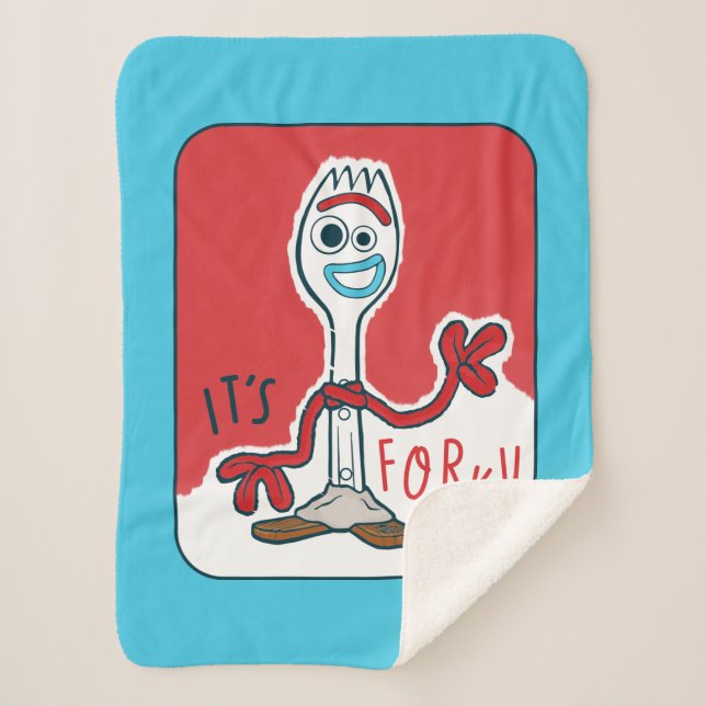 Toy Story | It's Forky Sherpa Blanket (Front)