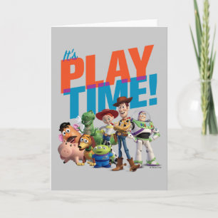 Toy Story   It's Play Time Card
