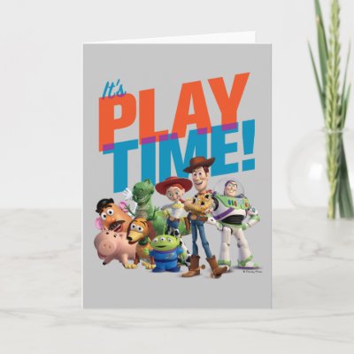 Toy Story | It's Play Time Card