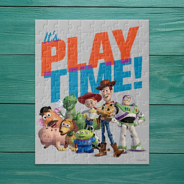 Toy Story | It's Play Time Jigsaw Puzzle (Puzzle on simulated table)