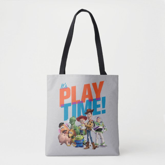 Toy Story | It's Play Time Tote Bag (Front)