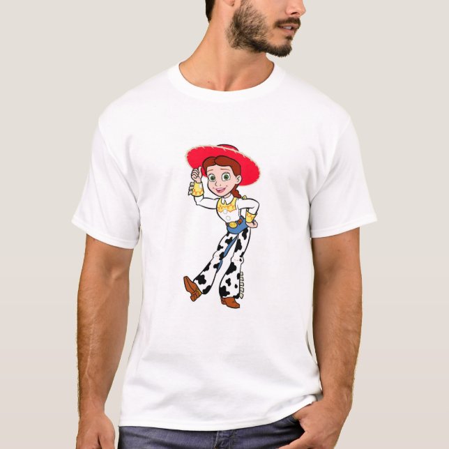 Toy Story Jesse cowgirl standing greeting T-Shirt (Front)
