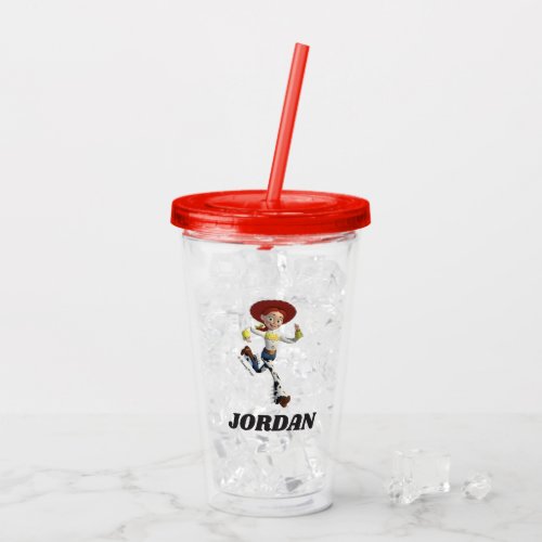 Toy Story _ Jessie  Add Your Name Acrylic Tumbler