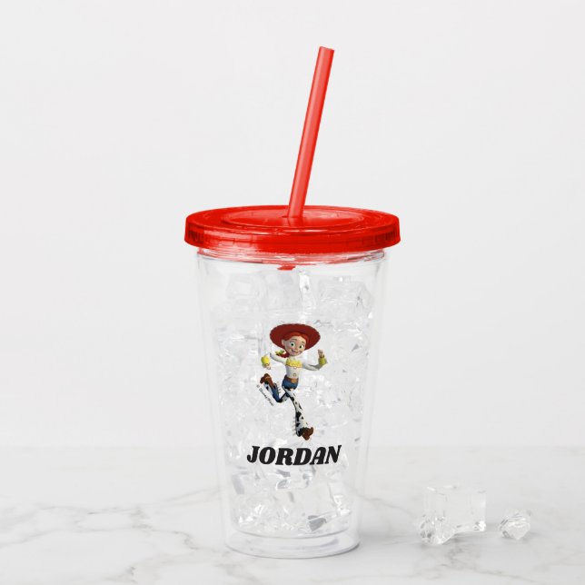 Toy Story - Jessie | Add Your Name Acrylic Tumbler (Back Ice)