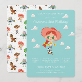 Toy Story | Jessie Baby Birthday Invitation
