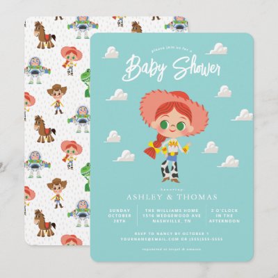 Toy Story | Jessie Baby Shower Invitation