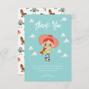Toy Story Jessie Baby Shower Thank You