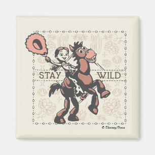Toy Story Jessie & Bullseye "Stay Wild" Magnet