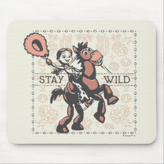 Toy Story Jessie & Bullseye "Stay Wild" Mouse Pad